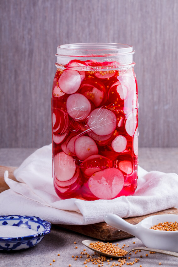 Easy Pickled Radishes Simply Delicious