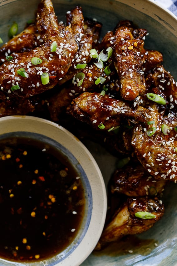 Asian baked chicken wings Simply Delicious