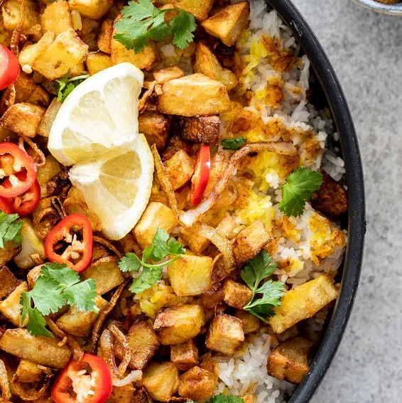 Chicken Biryani with buttermilk raita