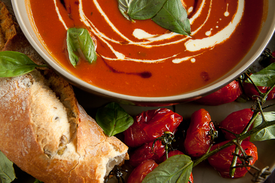 Roast Tomato & Basil Soup