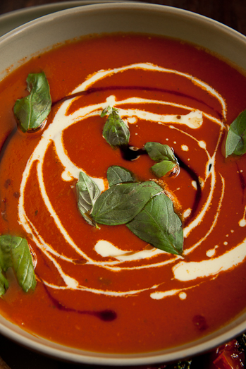 Roast Tomato & Basil soup