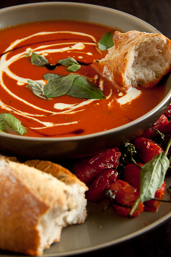 Roast Tomato & Basil soup