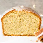 Eggnog pound cake