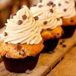 Peanut butter-chip Cupcakes