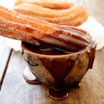 Churros with Chocolate dipping sauce