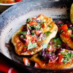 Chicken Escalopes with olive, caper & tomato dressing