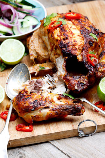 Indian-spiced Roast Chicken - Simply Delicious