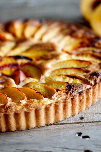 Nectarine Frangipane Tart