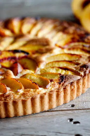 Nectarine Frangipane Tart Nectarine Frangipane Tart