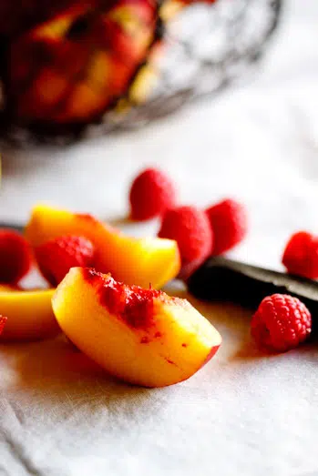 Nectarines & Raspberries - Nectarine Frangipane Tart Nectarines & Raspberries - Nectarine Frangipane Tart