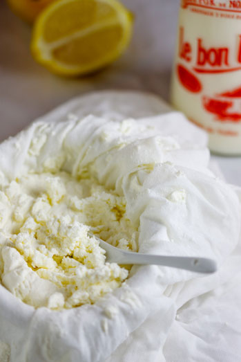 Home-made Ricotta cheese