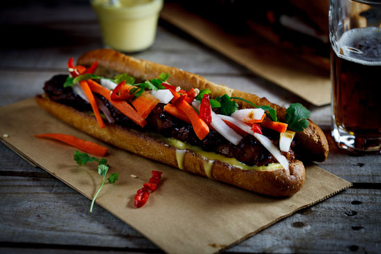 Caramelised Pork Bahn Mi