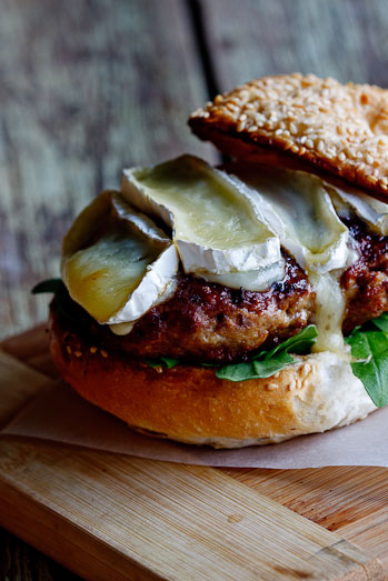 Pork & Apple Burgers 