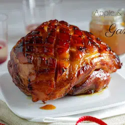 Apple & Apricot glazed Gammon