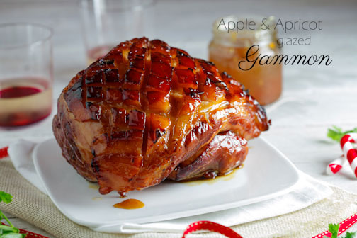 Apple & Apricot glazed Gammon