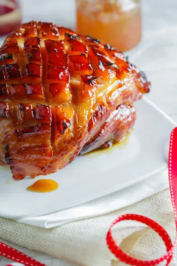 Apple & Apricot glazed Gammon Apple & Apricot glazed Gammon