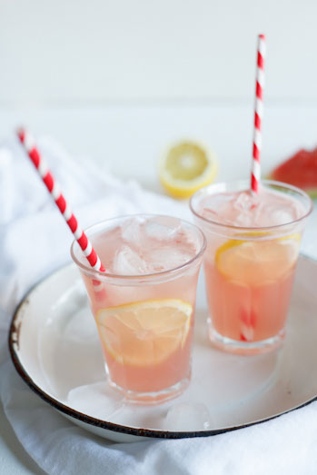 Pink Watermelon Lemonade