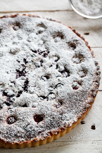 Raspberry Frangipane Tart