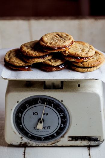 PB&J Cookie Sandwiches