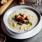 Roasted Cauliflower & Truffle soup