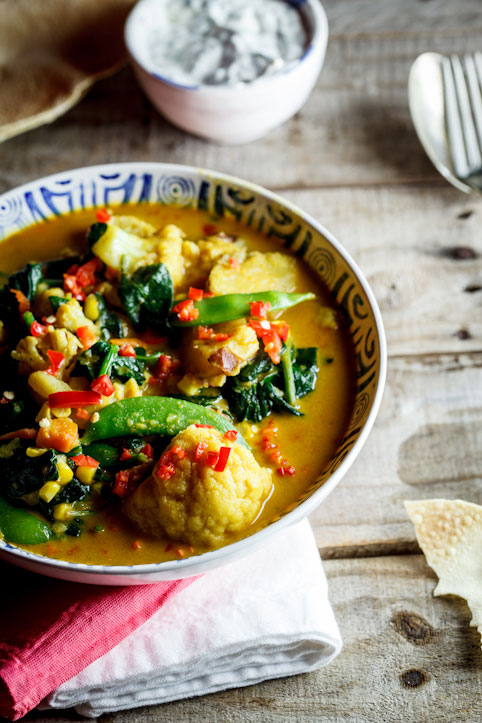Coconut Vegetable curry