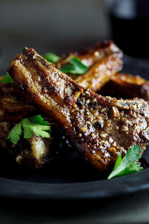 Dukkah lamb chops