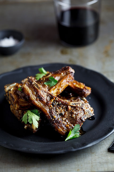 Dukkah lamb chops