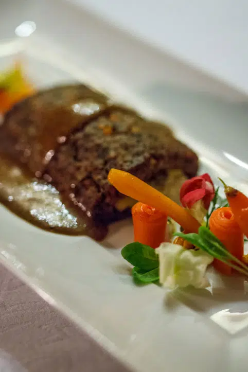 Inside out pheasant Canneloni