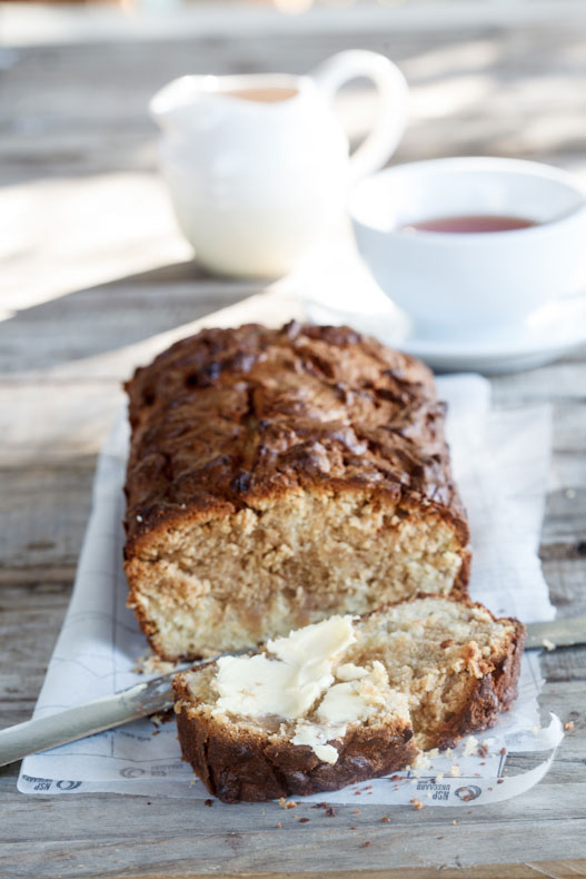 Peanut butter swirl banana bread