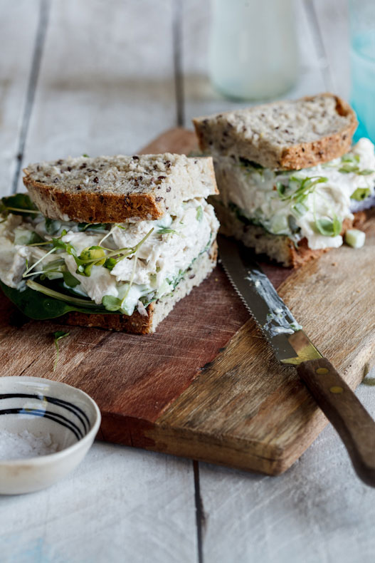 Chicken salad sandwich Simply Delicious