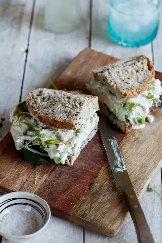 Chicken salad sandwich
