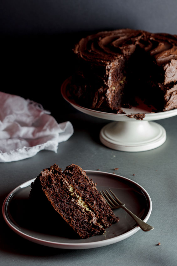 Chocolate Peanut butter cake