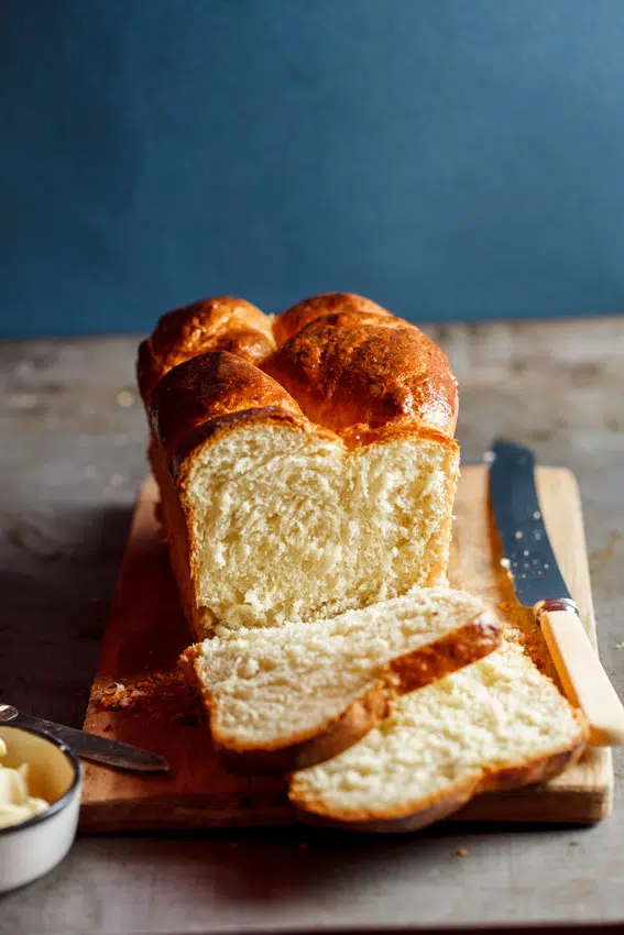 Brioche loaf Brioche loaf