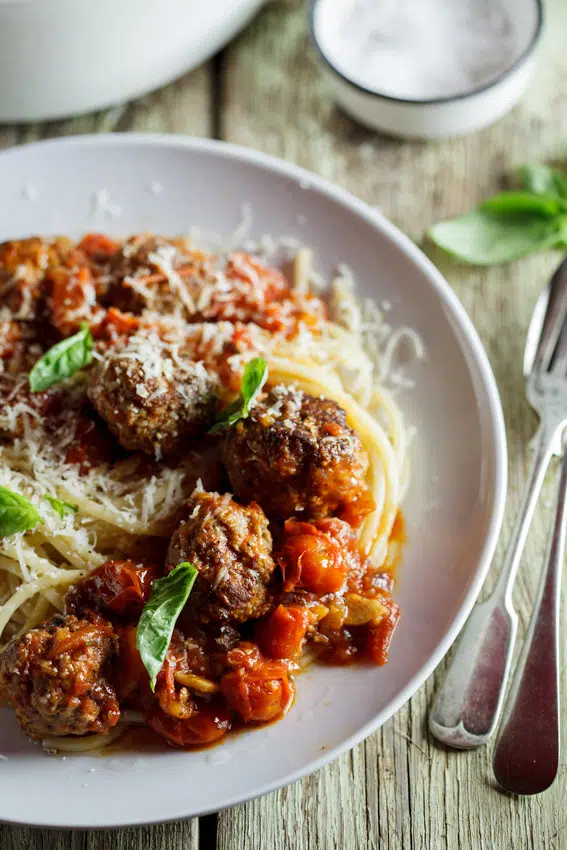 Meatballs in rich tomato sauce Meatballs in rich tomato sauce