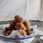 Apple Fritters with spiced sugar