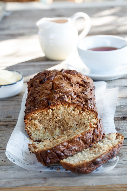 Peanut butter swirl banana bread