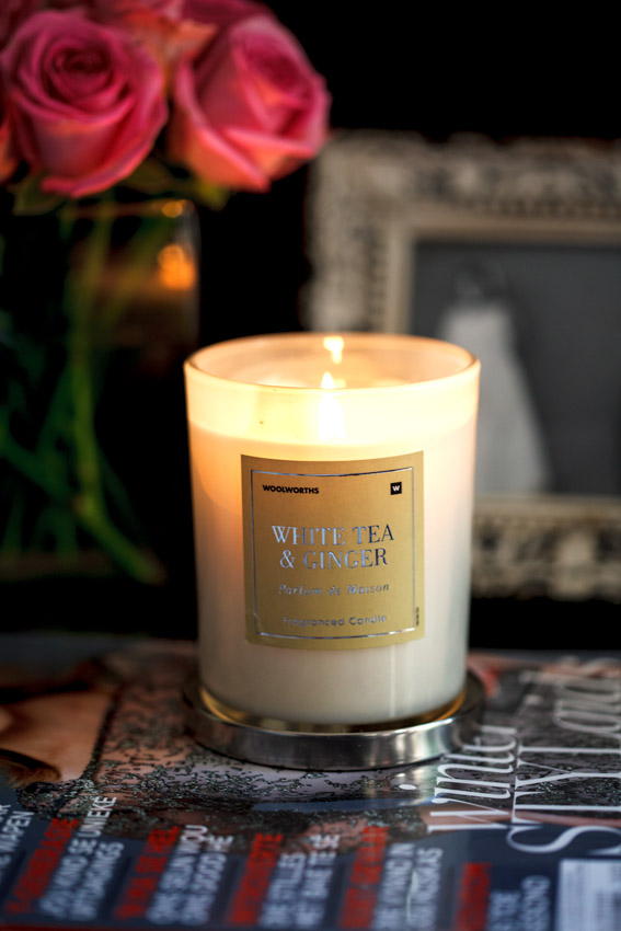White tea & ginger candle