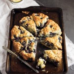 Blueberry lemon scones
