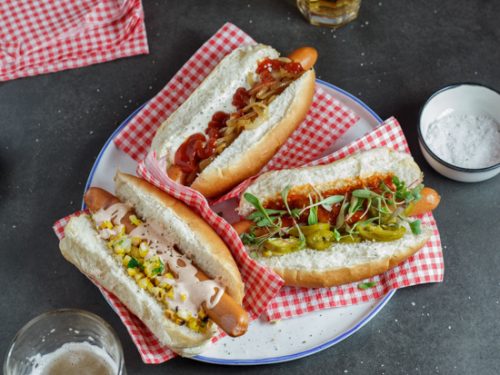 Gourmet hot dogs - Simply Delicious