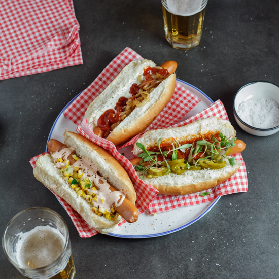 Gourmet hot dogs - Simply Delicious