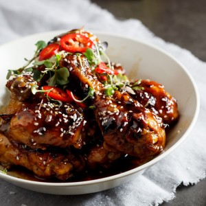 Sweet sesame chicken