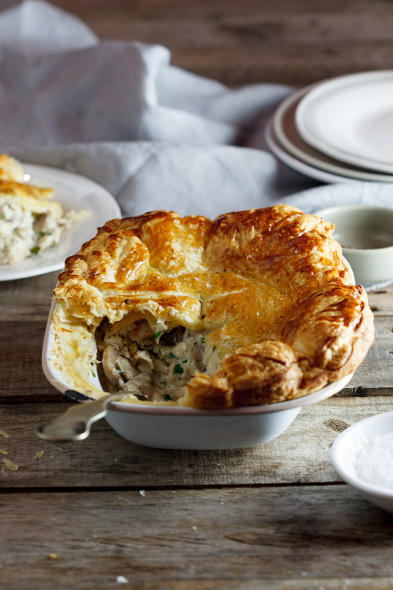 Easy Weekday chicken pie