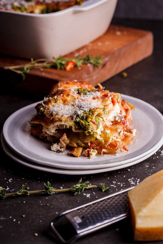 veggie lasagna recipe ricotta