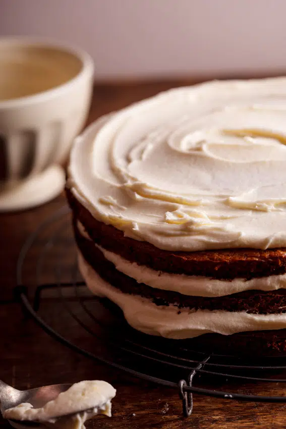 Pumpkin carrot cake