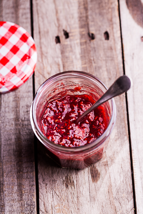 Easy raspberry jam