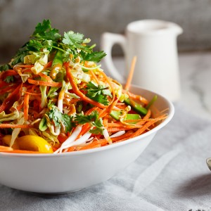 Shredded Thai chicken salad