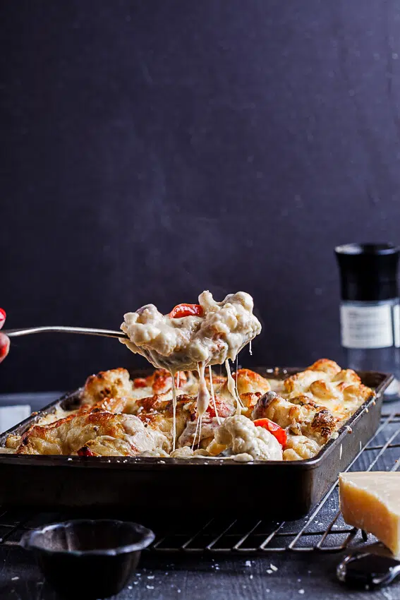 Cheesy vegetable bake