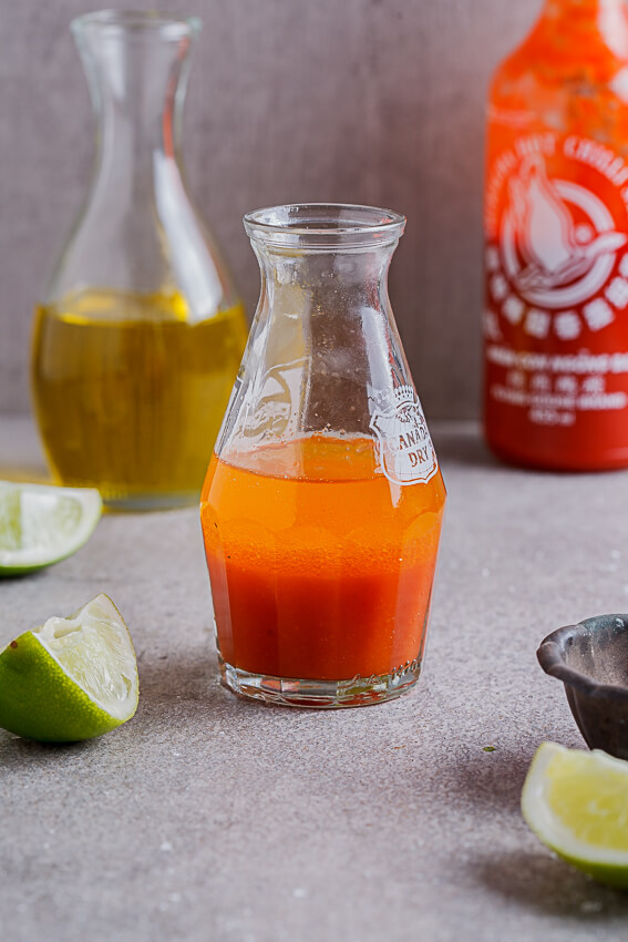 Sriracha lime dressing