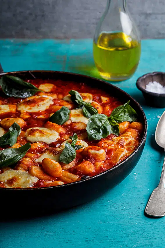 Baked Caprese Gnocchi