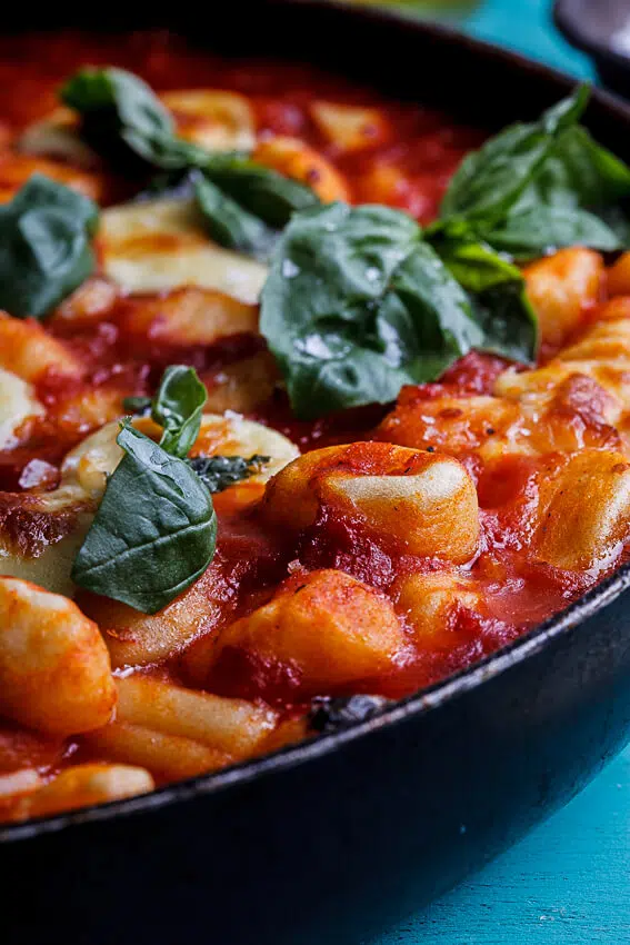 Baked Caprese Gnocchi